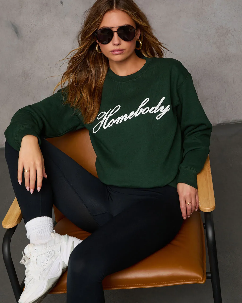 Homebody Graphic Sweatshirt sold by Vici