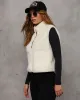 Preppy Feels Sherpa Vest sold by Vici