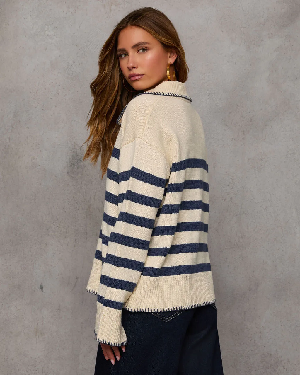 Own It Striped Sweater sold by Vici product image thumbnail 4