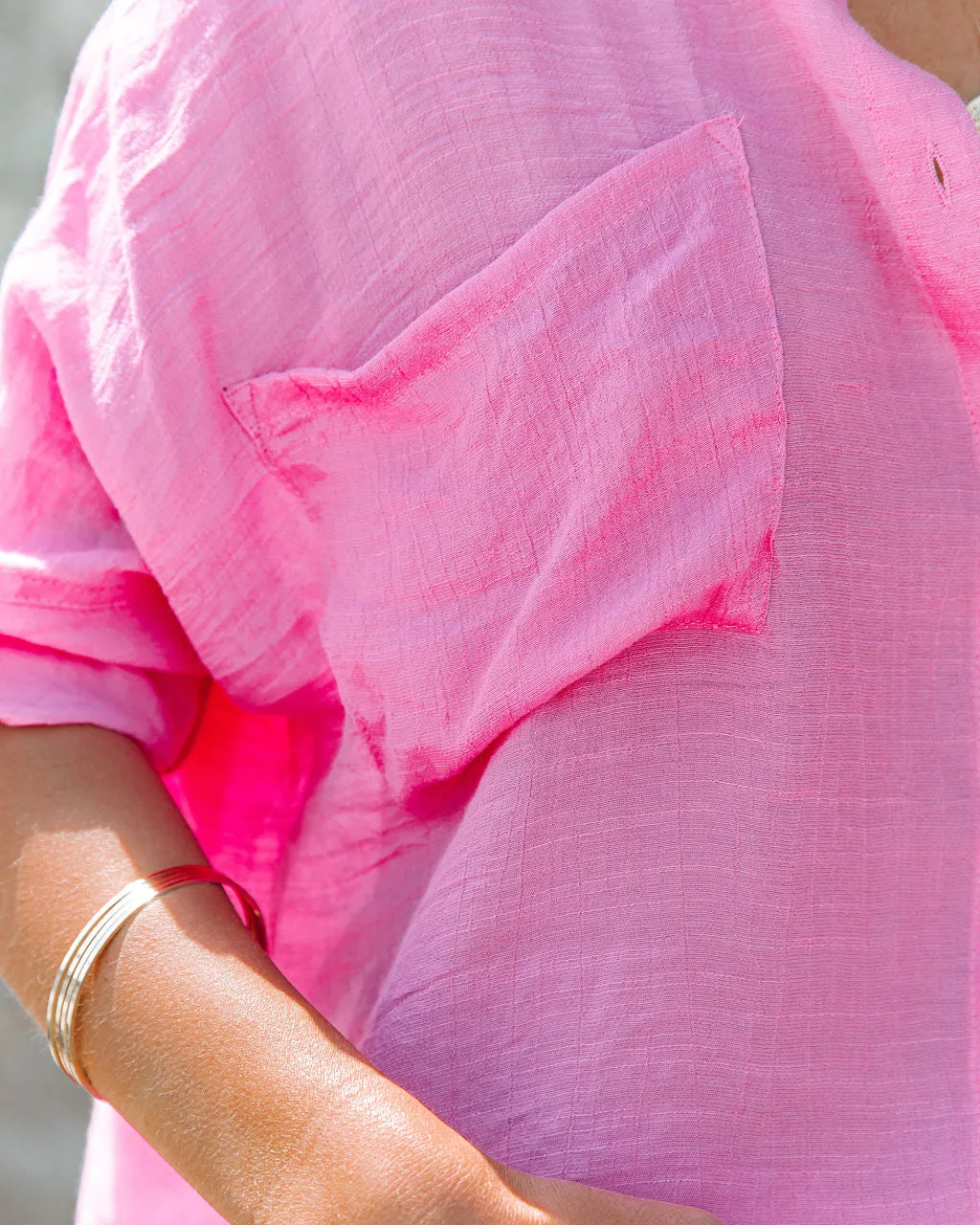 Asana Woven Button Down Top sold by Vici product image thumbnail 5