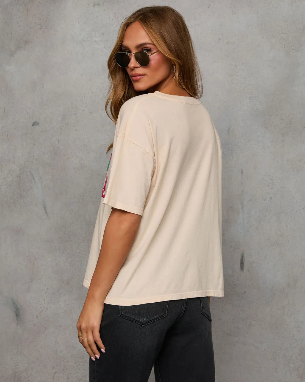 Deck The Halls Graphic Tee sold by Vici product image thumbnail 4