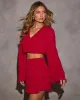 Code Red Surplice Blouse sold by Vici
