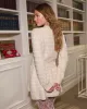 Josephine Checkered Knit Cardigan sold by Vici