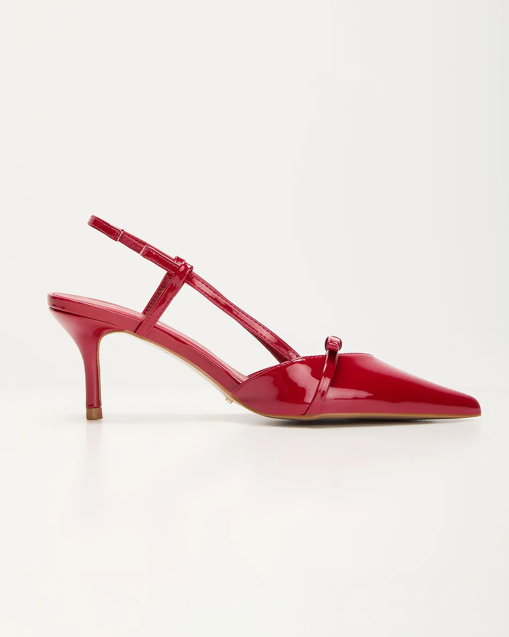 Bethanie Patent Leather Bow Slingback Heel sold by Vici product image thumbnail 4
