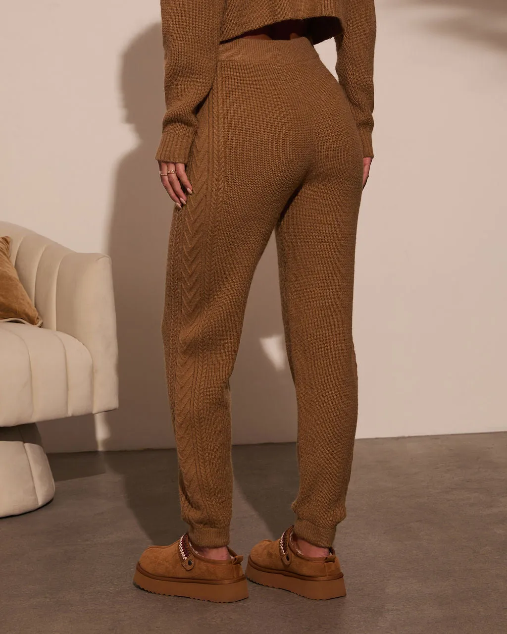 Cozy Skies High Waisted Joggers sold by Vici product image thumbnail 4
