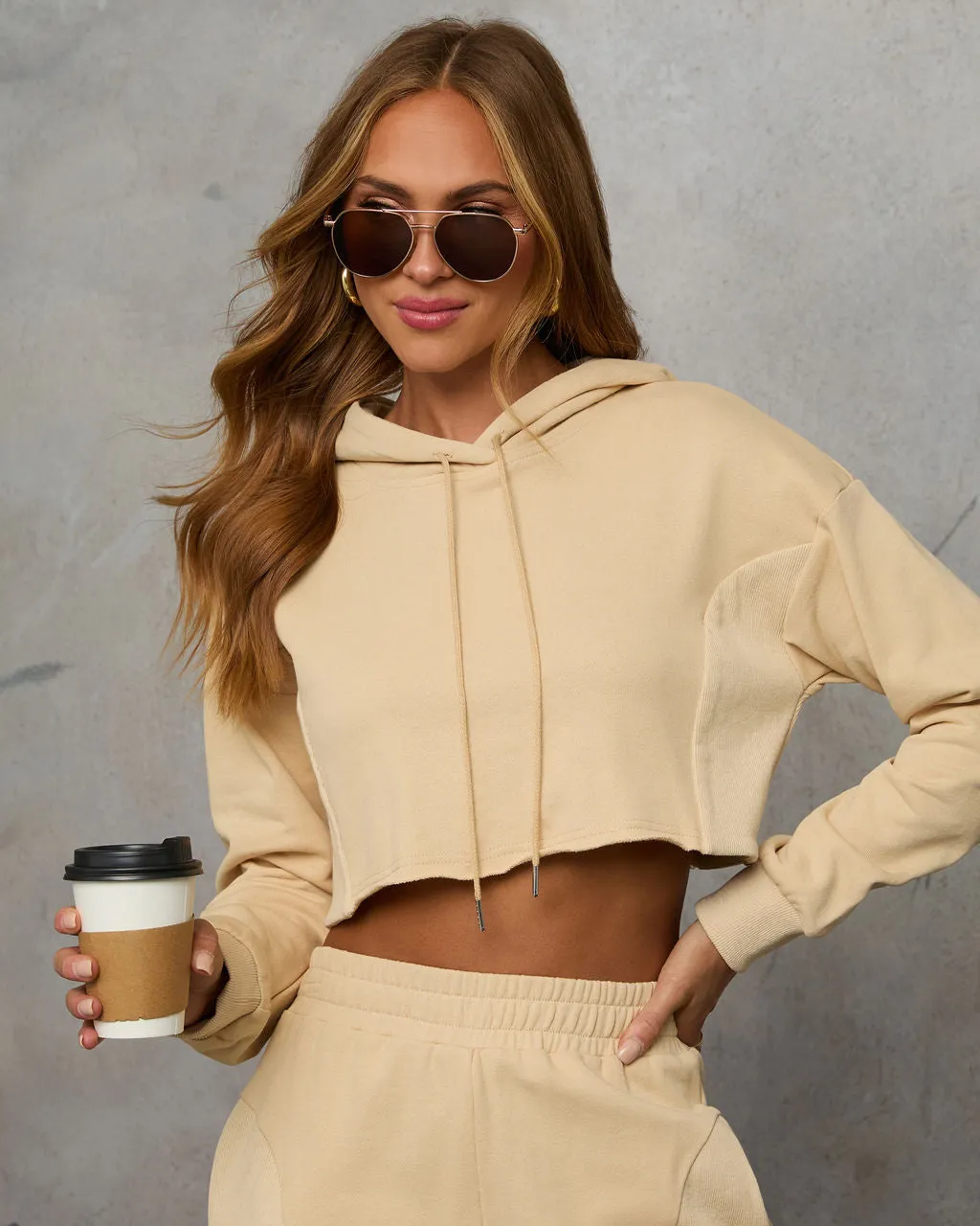 Frozen Dusk Hooded Sweatshirt sold by Vici