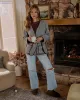 Chill Bound Contrast Trim Wrap Coat sold by Vici