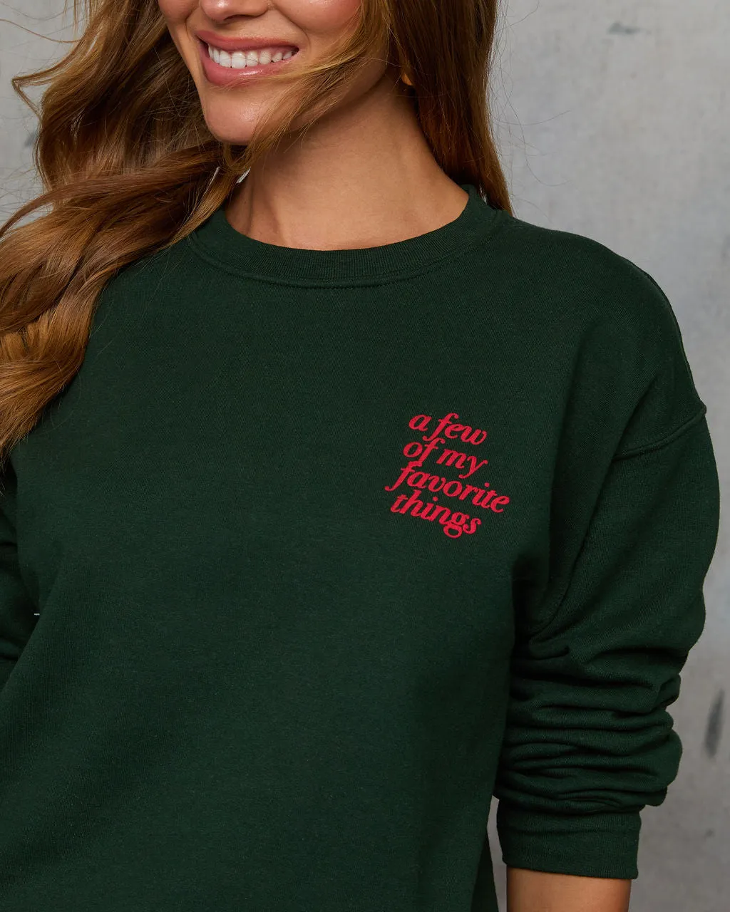 Christmas Wishlist Sweatshirt sold by Vici