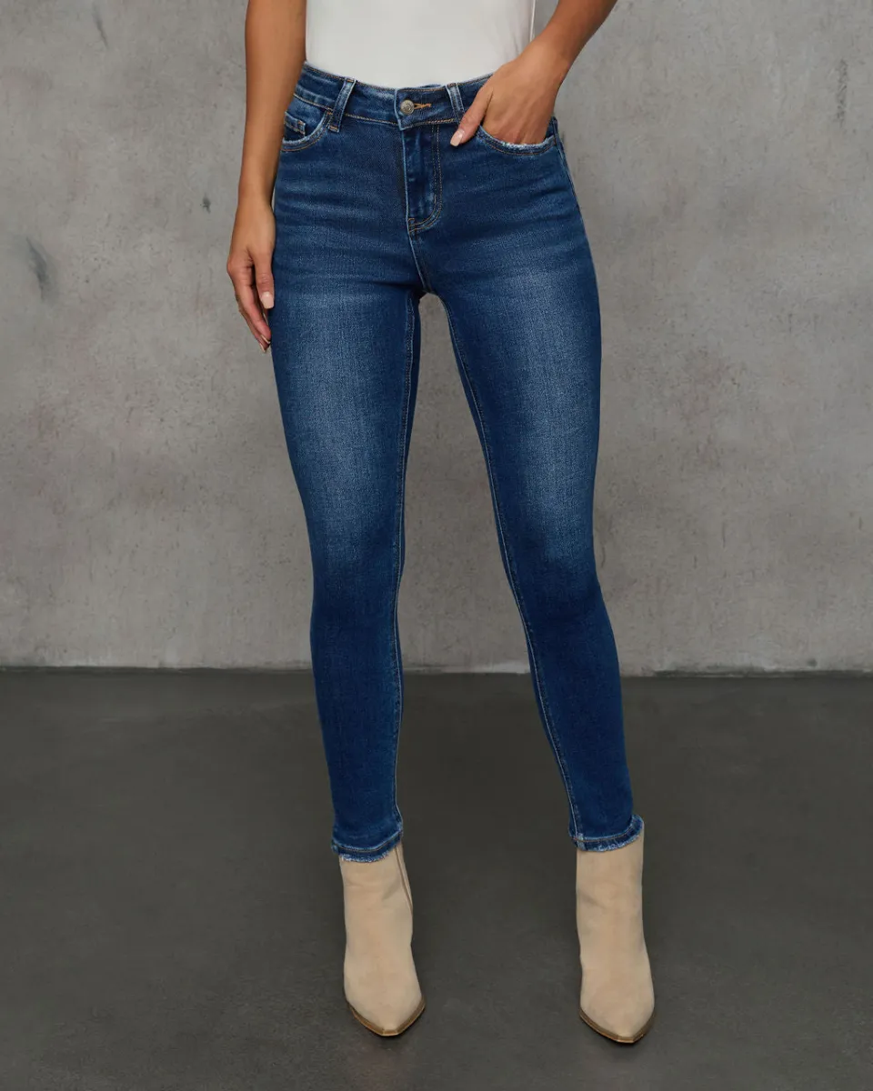 Perry High Rise Skinny Jeans sold by Vici