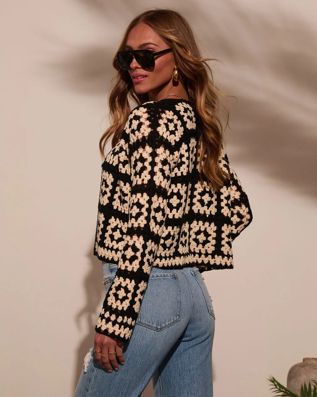 Remmi Crochet Cardigan sold by Vici product image thumbnail 4