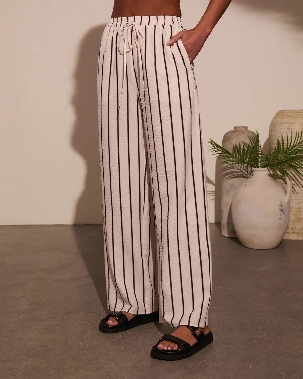 Josephina Striped Pants sold by Vici