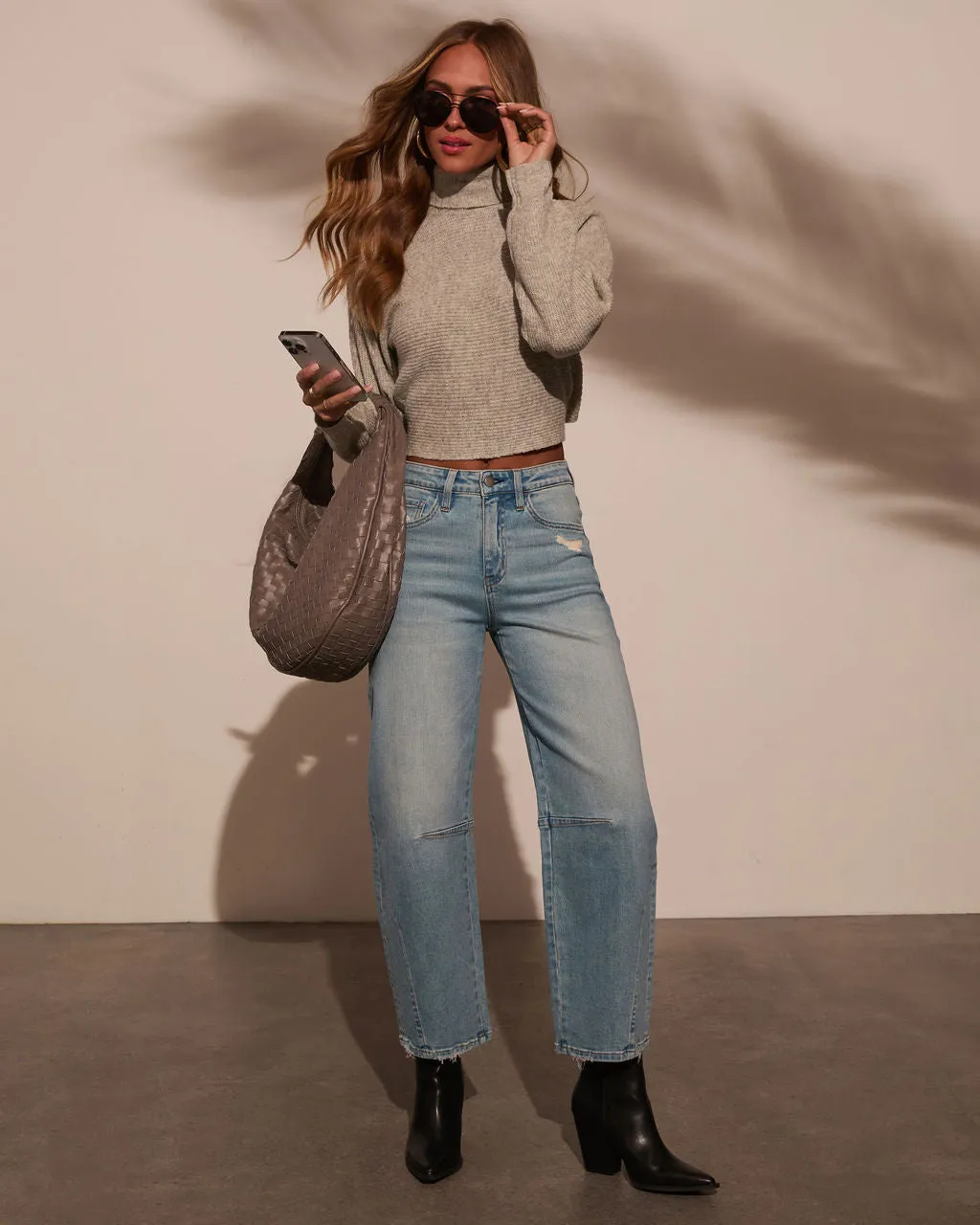 On Cloud 9 Turtle Neck Sweater sold by Vici product image thumbnail 5