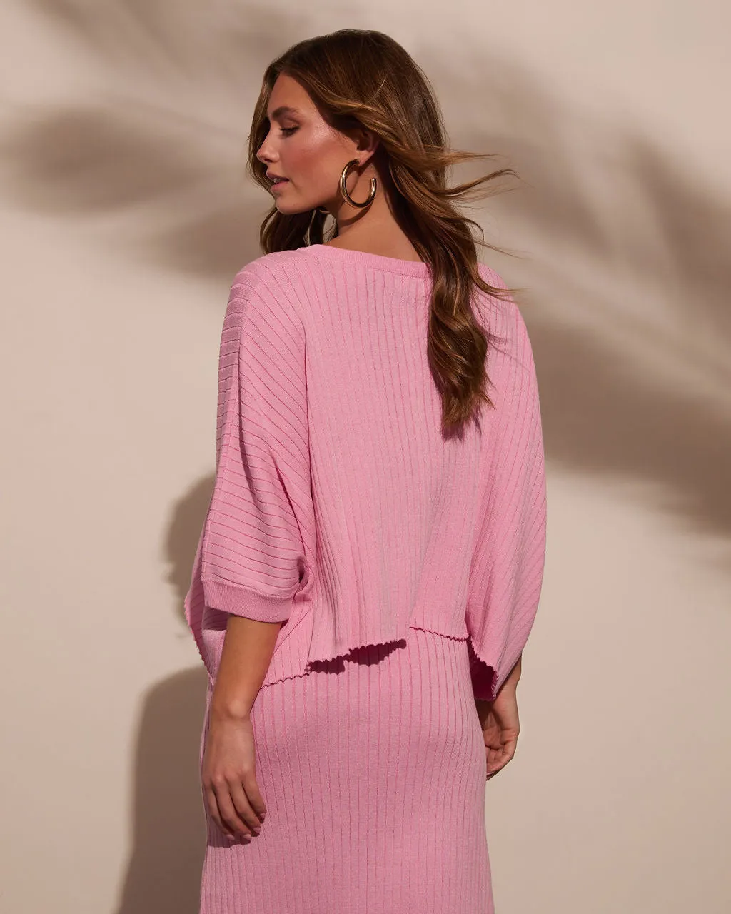 Soft Drift Ribbed Knit Sweater sold by Vici product image thumbnail 4