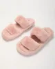 Hug Me Softly Fuzzy Slides sold by Vici