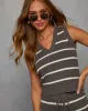 Warm Cravings Striped Sweater Vest sold by Vici