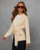 City Layer Waist Tie Utility Jacket sold by Vici