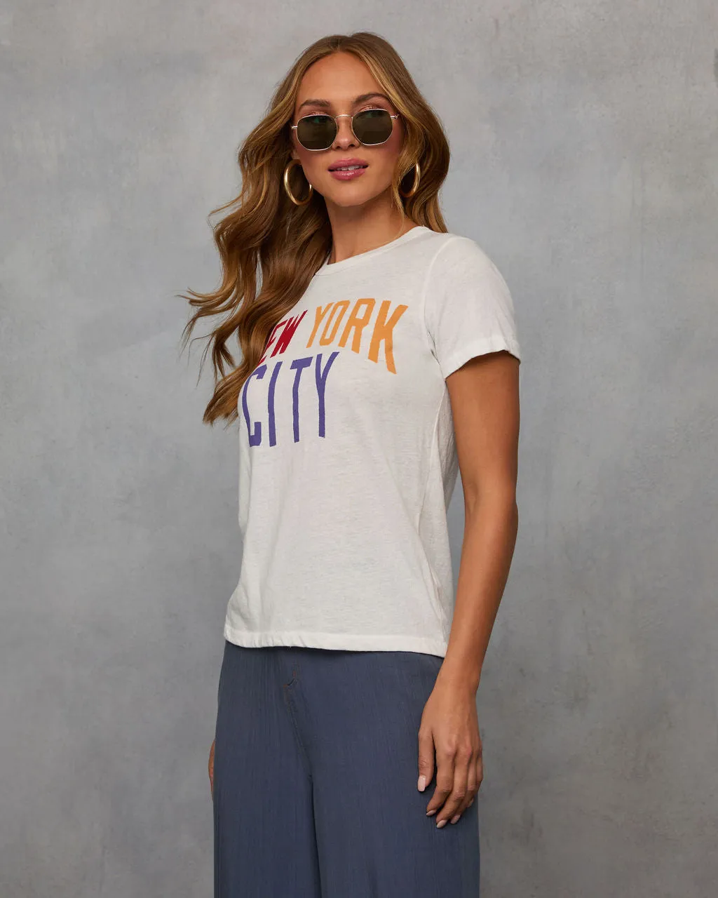 New York City Graphic Tee sold by Vici product image thumbnail 3