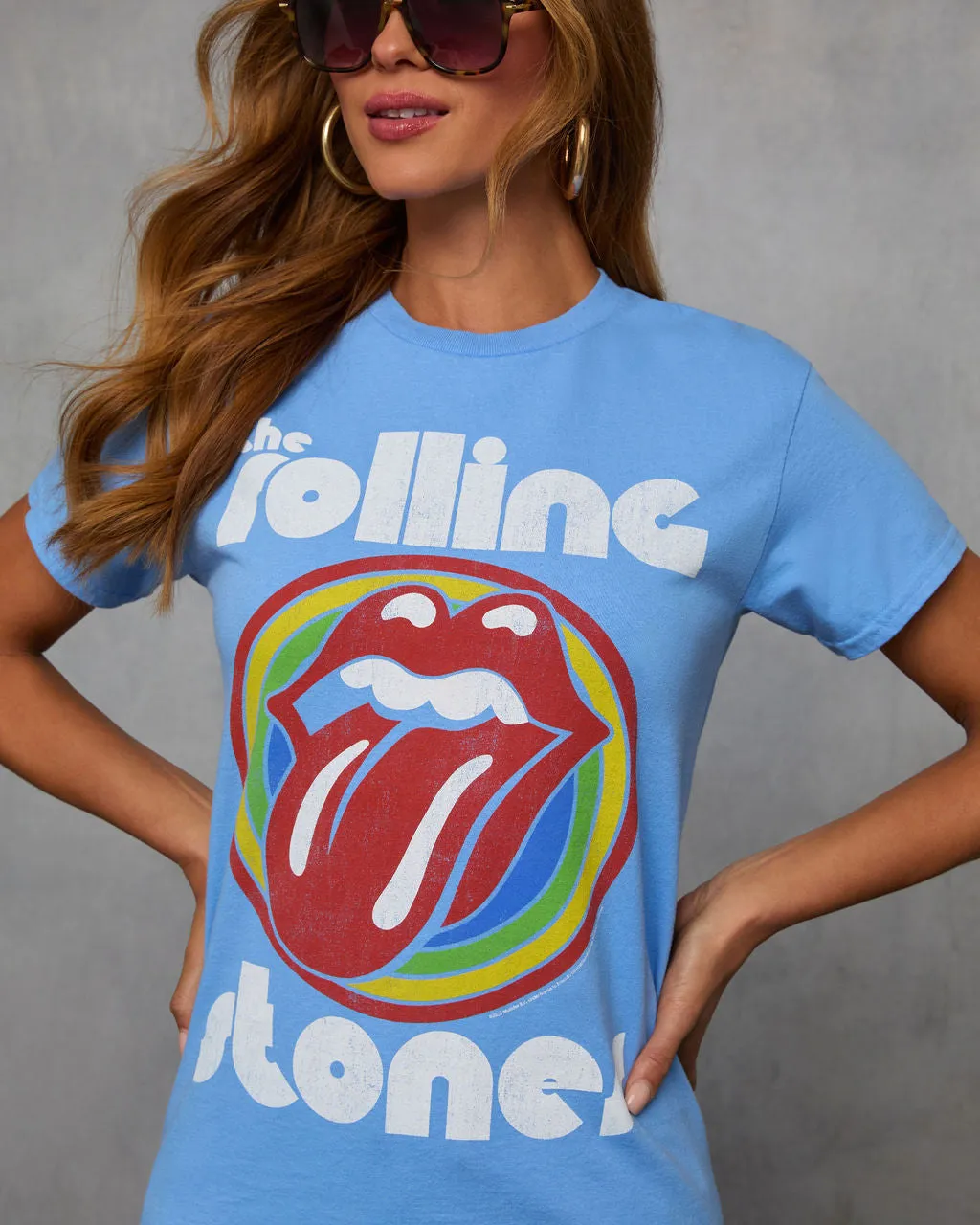 The Rolling Stones Graphic Tee sold by Vici product image thumbnail 5