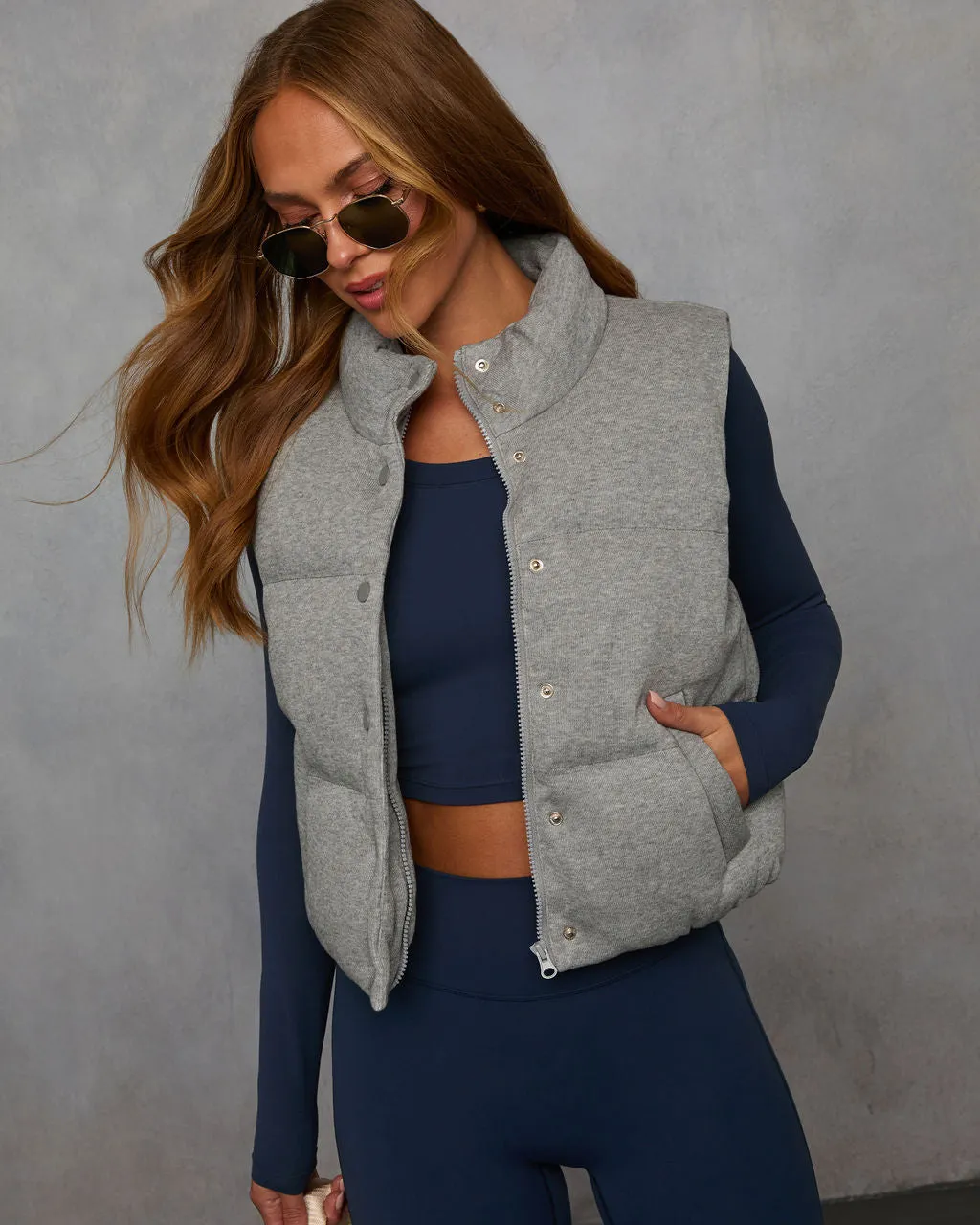 Refined Moment Puffer Vest sold by Vici