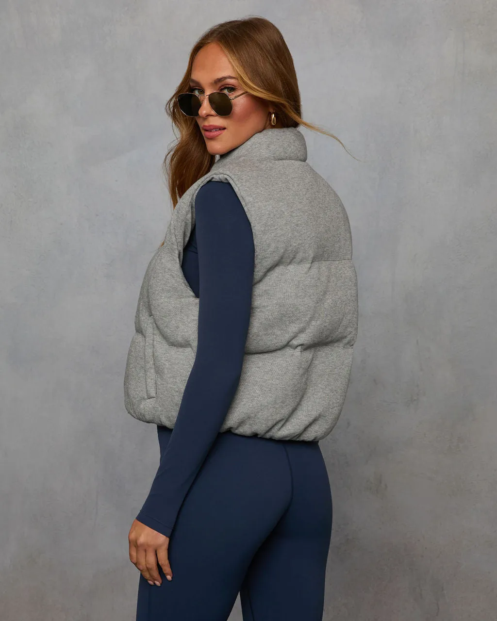 Refined Moment Puffer Vest sold by Vici product image thumbnail 4