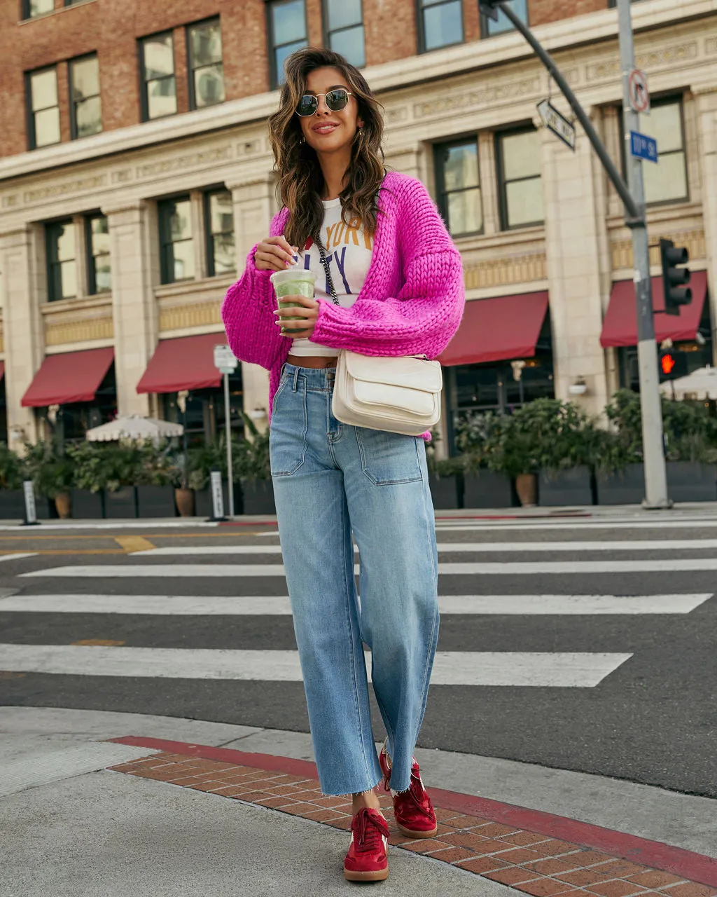 Angie Crochet Cardigan sold by Vici product image thumbnail 2