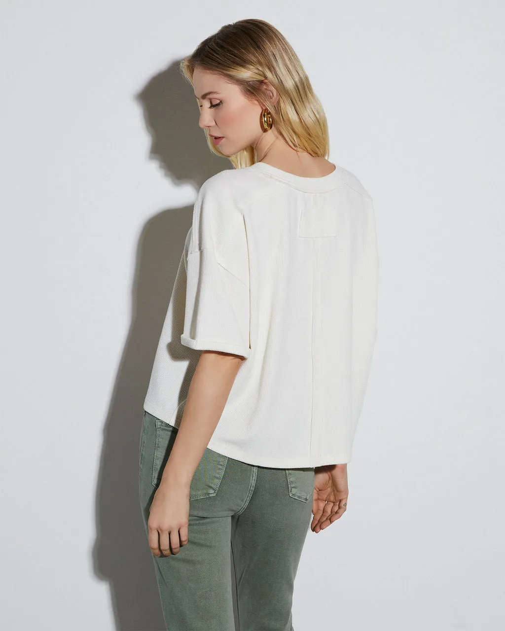Low Profile Short Sleeve Tee sold by Vici product image thumbnail 4