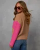 Merry Muse Contrast Sweater sold by Vici
