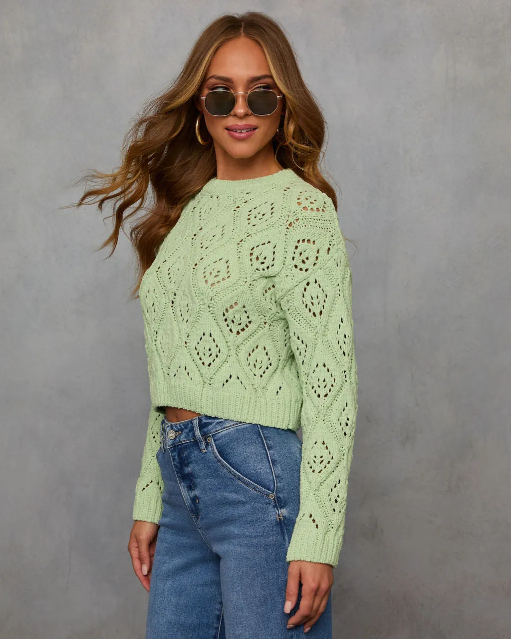Dreamy Bliss Knit Sweater sold by Vici product image thumbnail 3