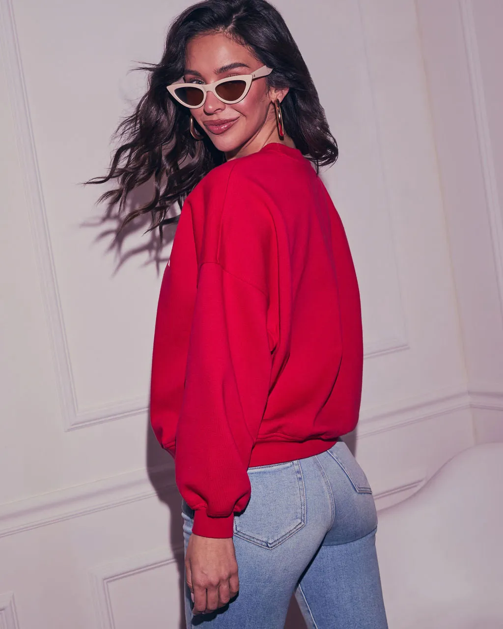 Sweet Amour Graphic Sweatshirt sold by Vici product image thumbnail 4