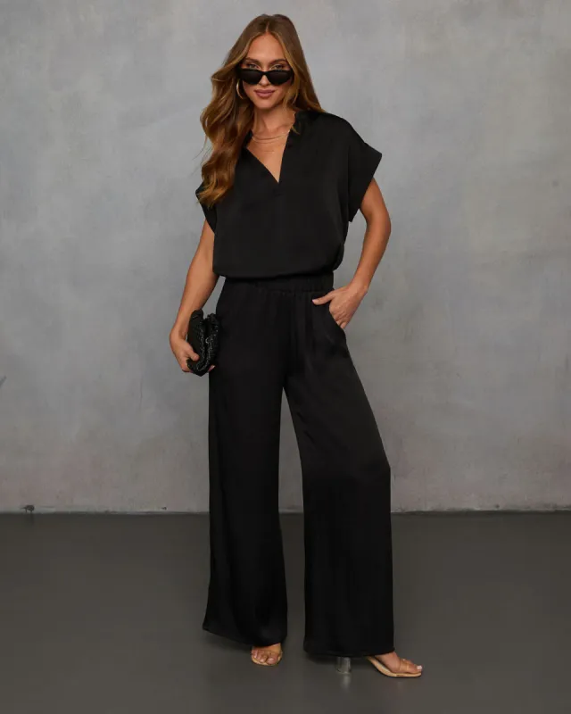 Better Days Wide Leg Pants sold by Vici