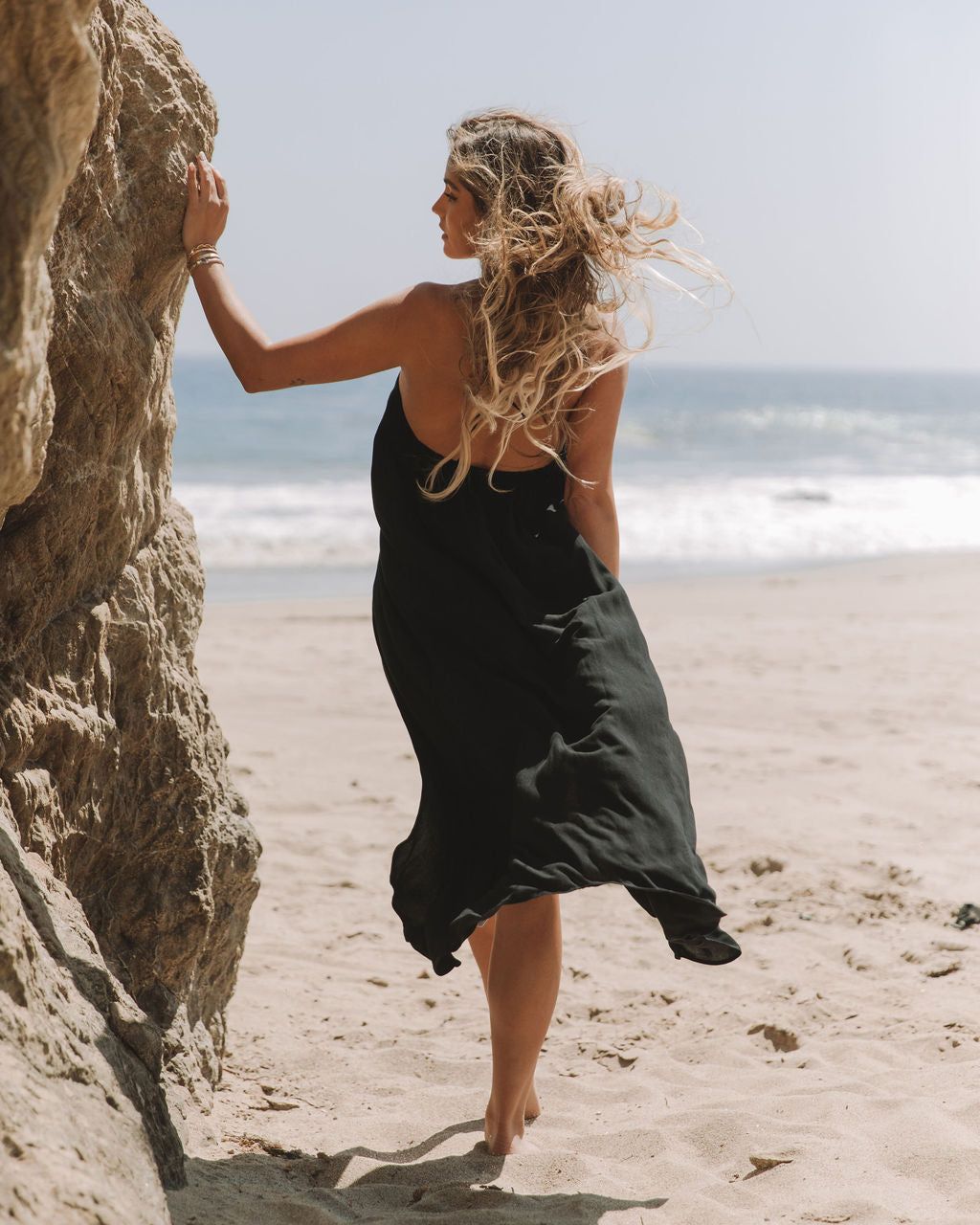 Queen Of The Night Slit Hatler Top - Black - FINAL SALE sold by Vici product image thumbnail 2