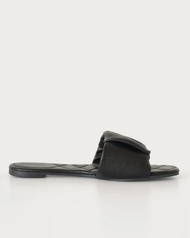 Hazy Faux Leather Sandal sold by Vici