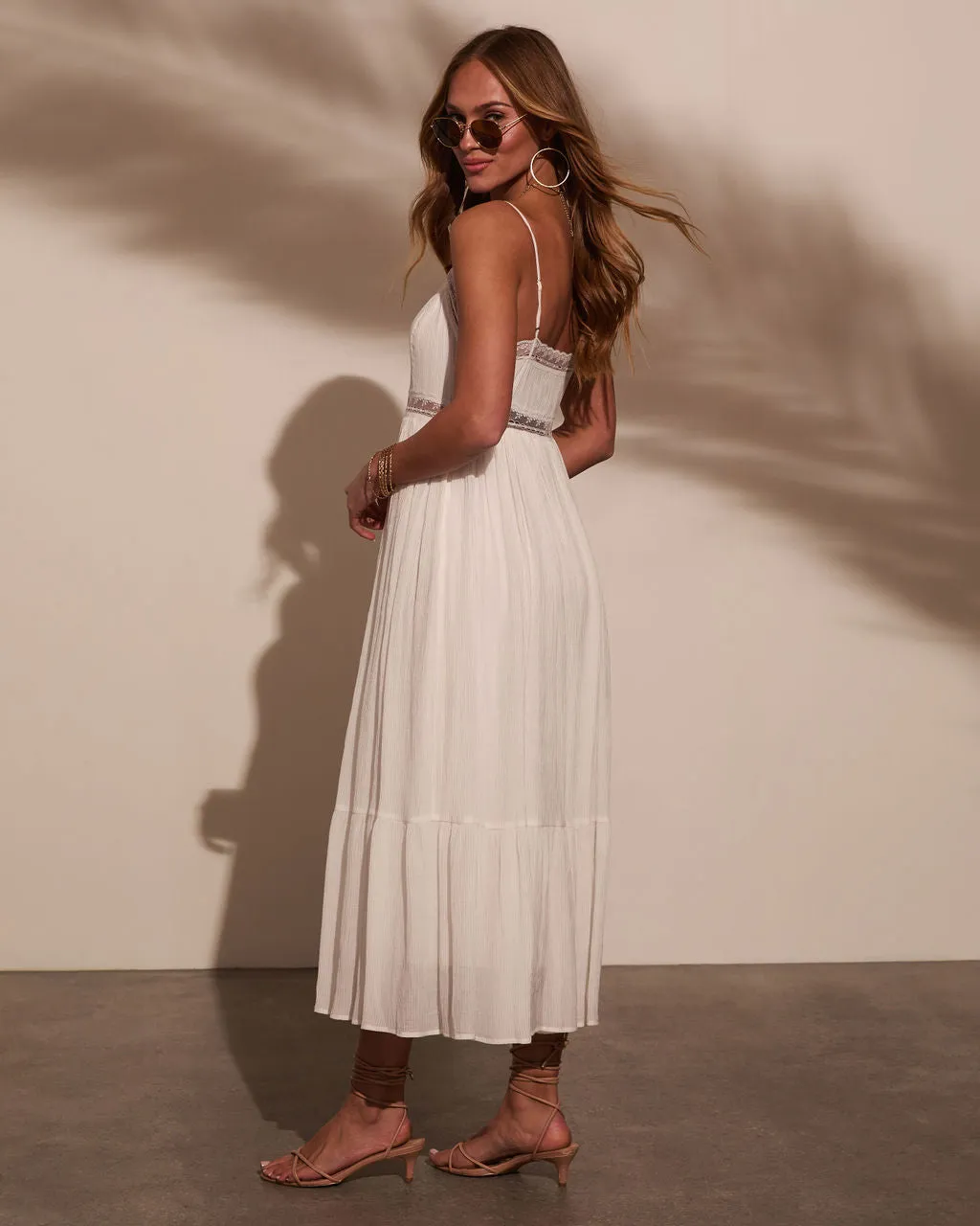 Pucker Up Plisse Maxi Dress sold by Vici product image thumbnail 4