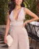 Sweet Serenade Embroidered Sleeveless Jumpsuit sold by Vici