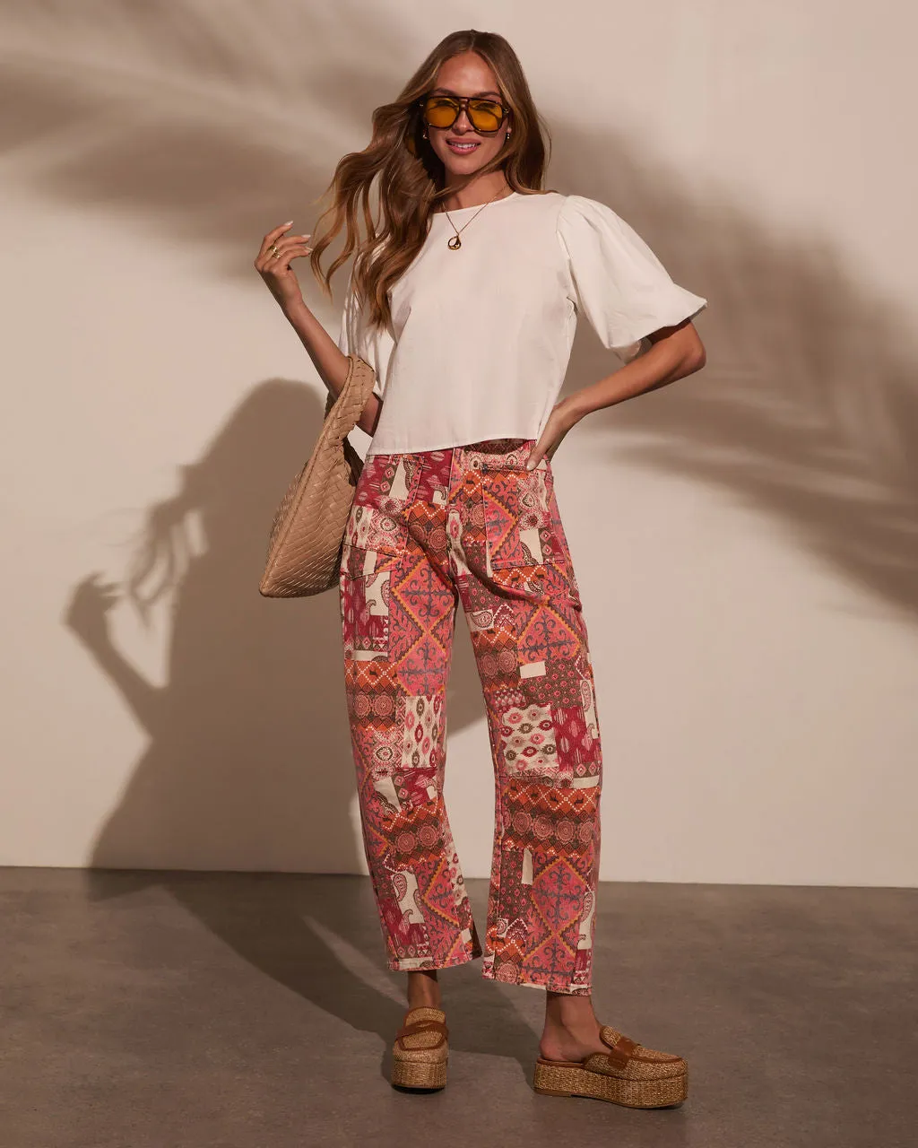 Delphi Poplin Short Sleeve Top sold by Vici product image thumbnail 5