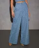 Tied In Love Bow Wide Leg Jeans sold by Vici