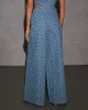 Tied In Love Bow Wide Leg Jeans sold by Vici