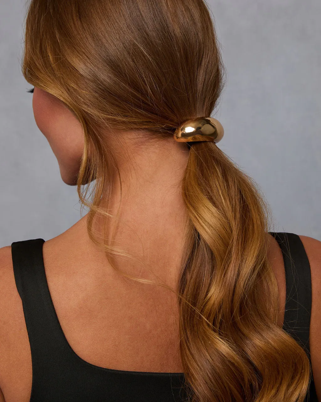 Satya Glossy Dome Pony Cuff sold by Vici product image thumbnail 2