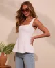 Serene Escape Sleeveless Linen Top sold by Vici