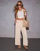 Keep It Cool Relaxed Straight Leg Pants sold by Vici