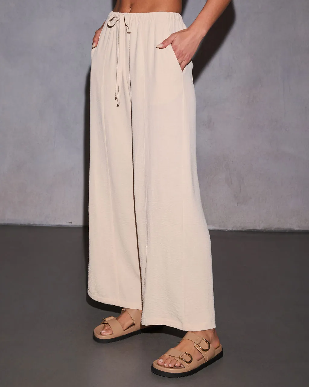 Keep It Cool Relaxed Straight Leg Pants sold by Vici product image thumbnail 3