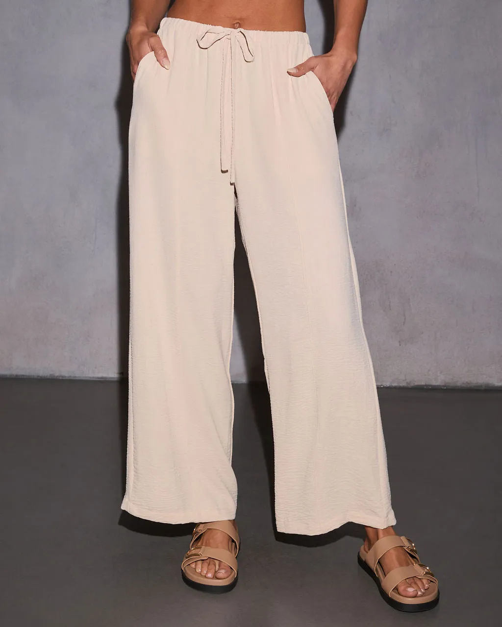 Keep It Cool Relaxed Straight Leg Pants sold by Vici product image thumbnail 2