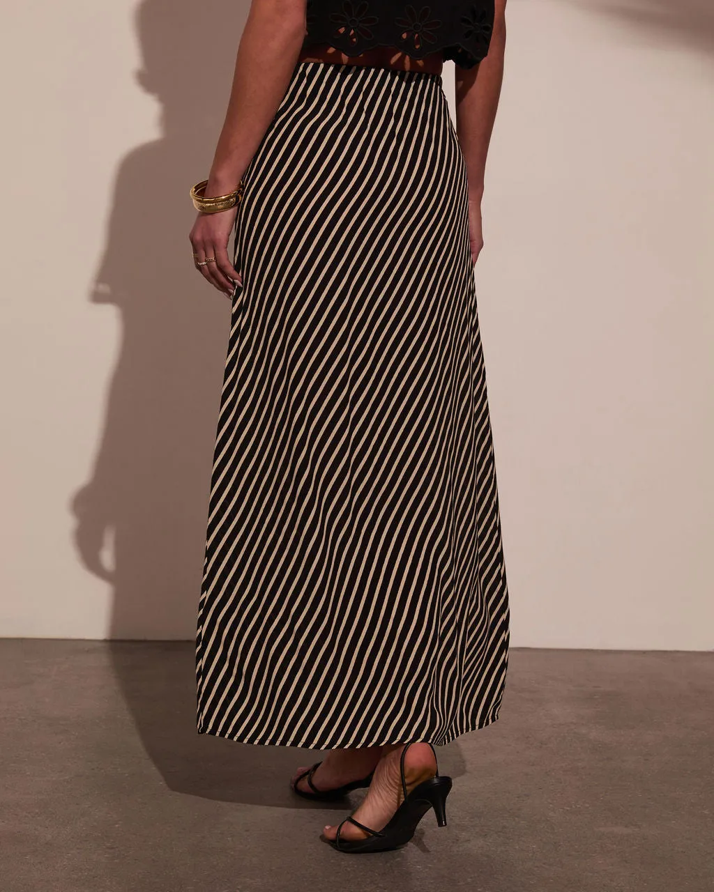 Sweet Haven Striped Maxi Skirt sold by Vici product image thumbnail 4