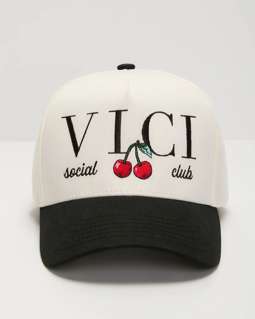 VICI Social Club Embroidered Cherries Hat sold by Vici product image thumbnail 2