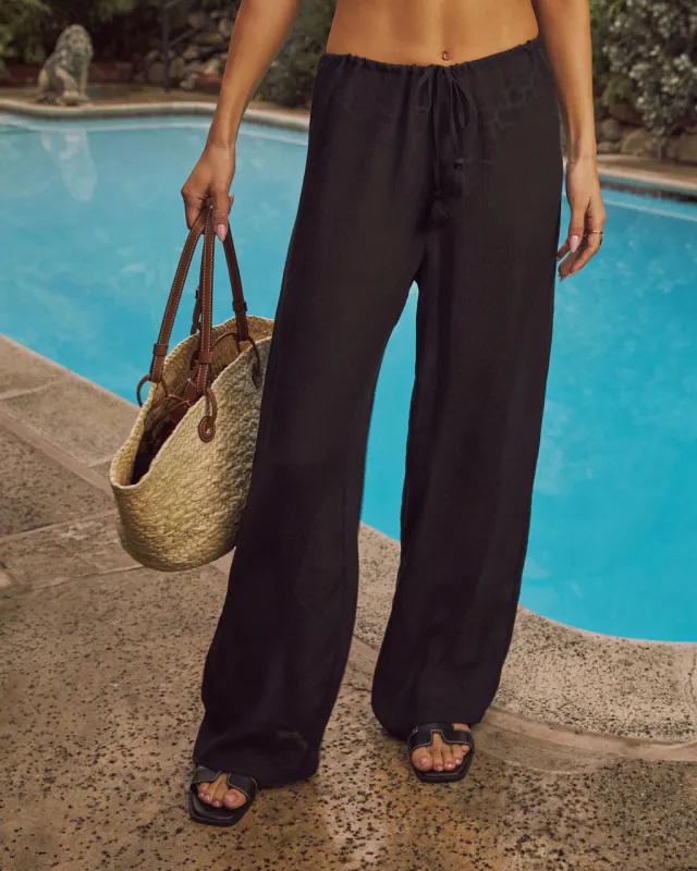 Beach Bound Drawstring Cover Up Pants sold by Vici