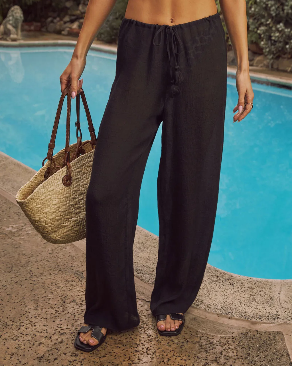 Beach Bound Drawstring Cover Up Pants sold by Vici product image thumbnail 5