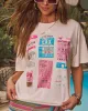 Travel Ticker Short Sleeve Graphic Tee sold by Vici