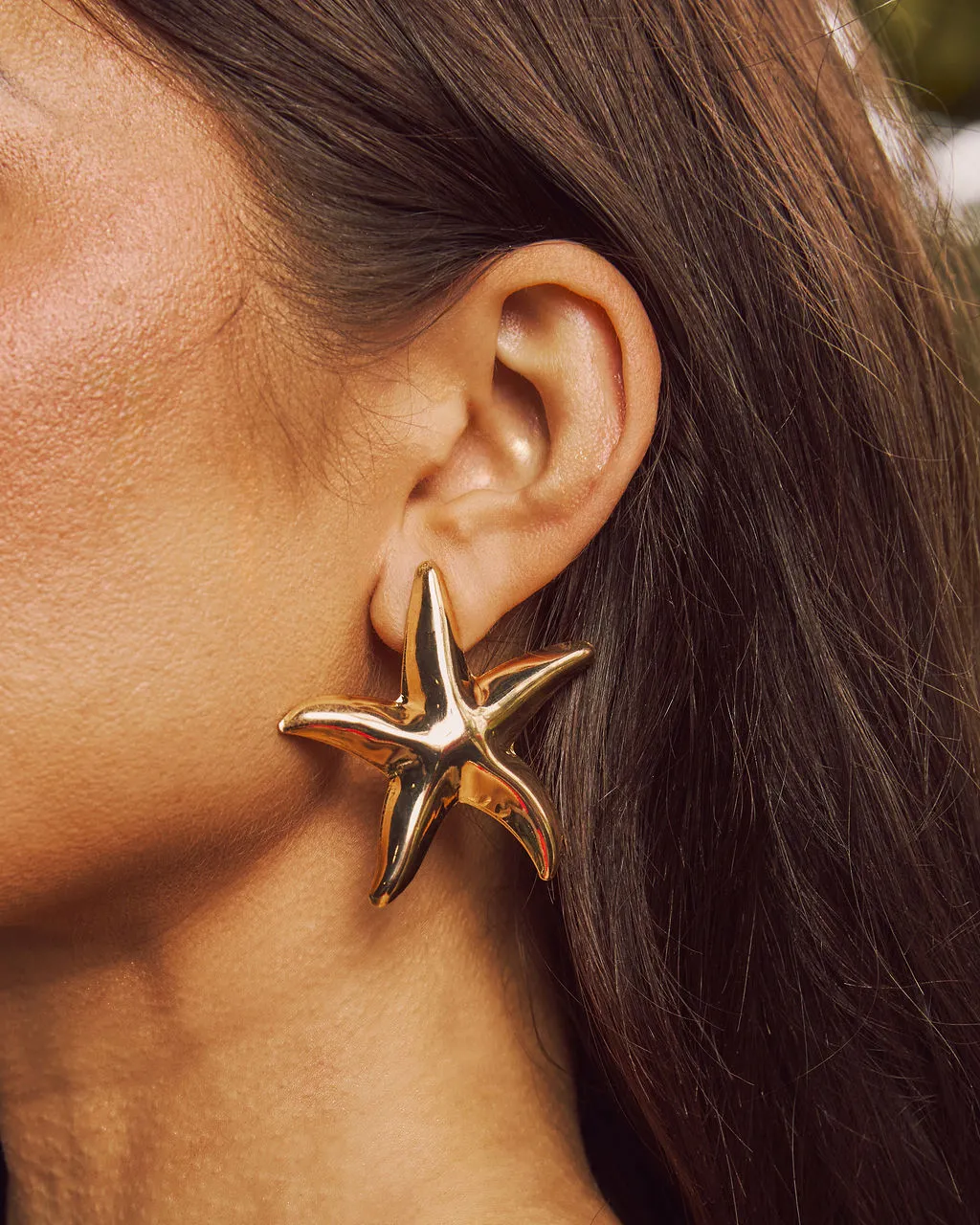 Norah Starfish Stud Earrings sold by Vici product image thumbnail 2