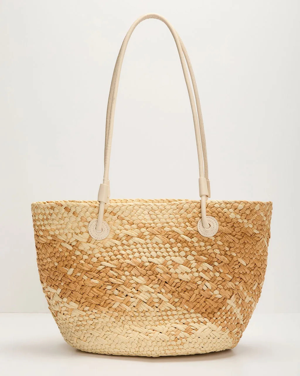 Out Of Office Woven Straw Tote Bag sold by Vici product image thumbnail 2