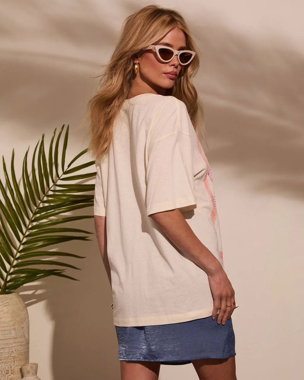 St. Barts Short Sleeve Graphic Tee sold by Vici product image thumbnail 4